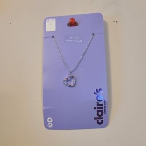 *Extra 50%OFF NWT Multi-Color Heart Necklace
